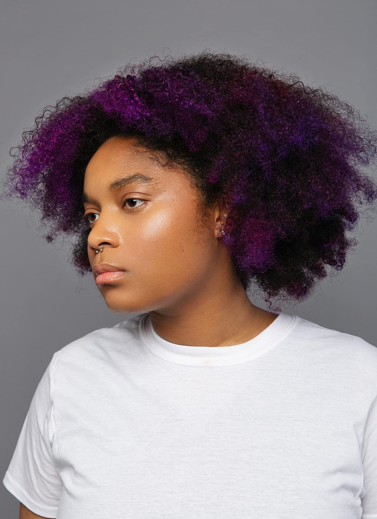Good Dye Young purple cream texture close-up, rich pigment and conditioning feel