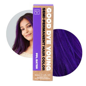 Good Dye Young front packaging showing product and brand, vibrant color payoff