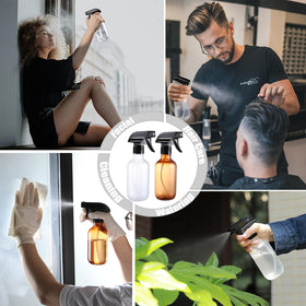 GearTrust bottle in hand showing 10 oz scale and one-handed handling benefit