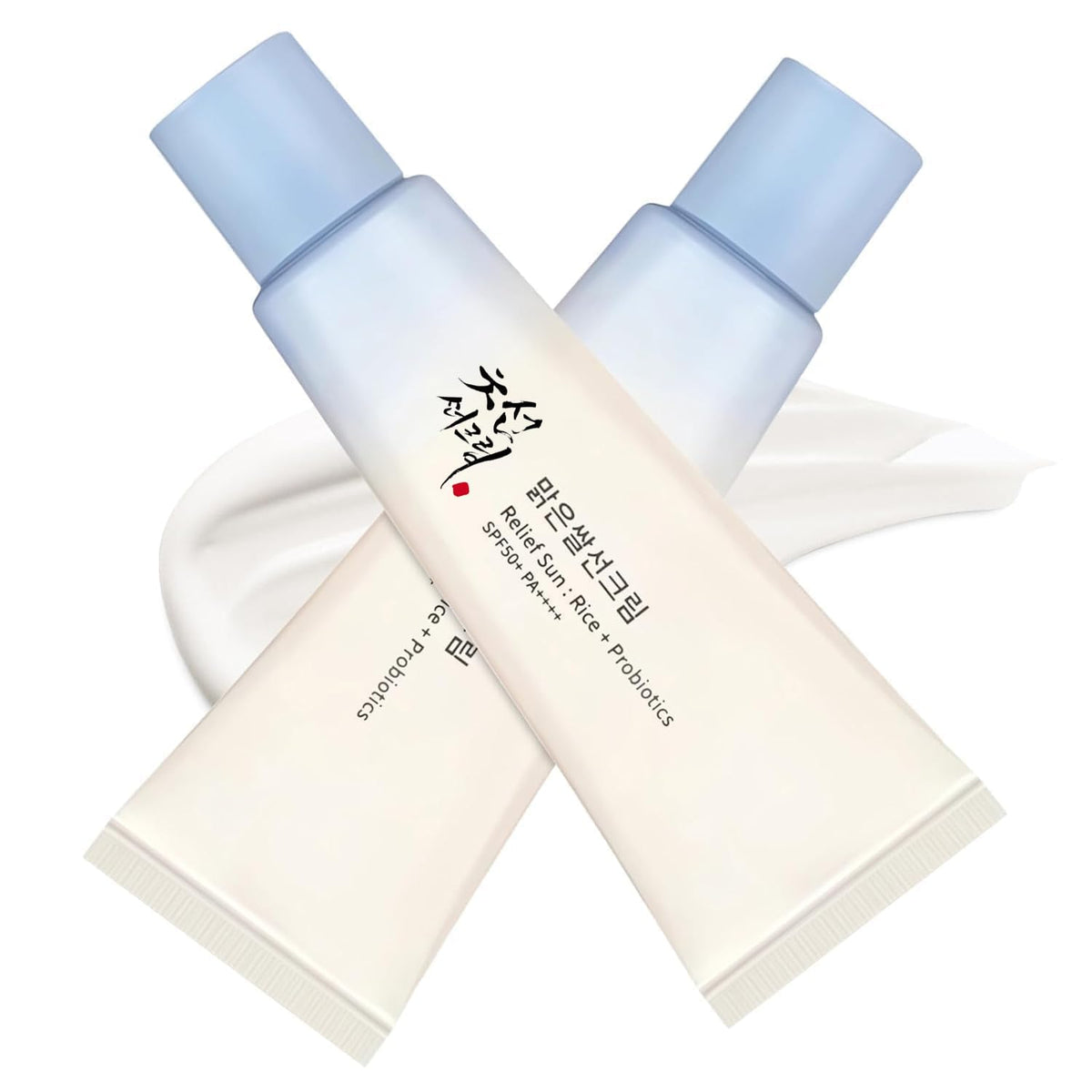 GEBUTP front packaging showing SPF50 PA++++ protection and compact design