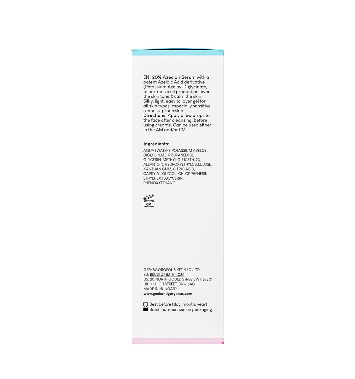 Geek & Gorgeous aPAD on bathroom shelf lifestyle scene highlighting daily routine compatibility