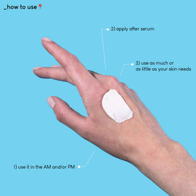 Geek & Gorgeous close-up texture swatch showing creamy finish and fast absorption benefit
