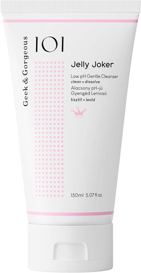 Geek & Gorgeous Jelly Joker front packaging showing bottle and label, clear product benefit
