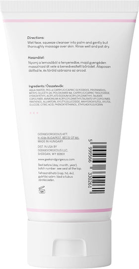Geek & Gorgeous Jelly Joker jelly texture close-up demonstrating gentle, hydrating gel
