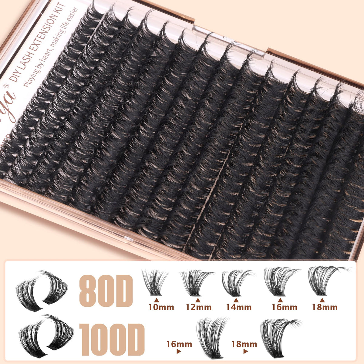 Geeneiya application using tweezers demonstrating precise placement