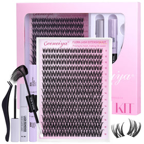 Geeneiya front packaging showing full FLORA kit and benefits
