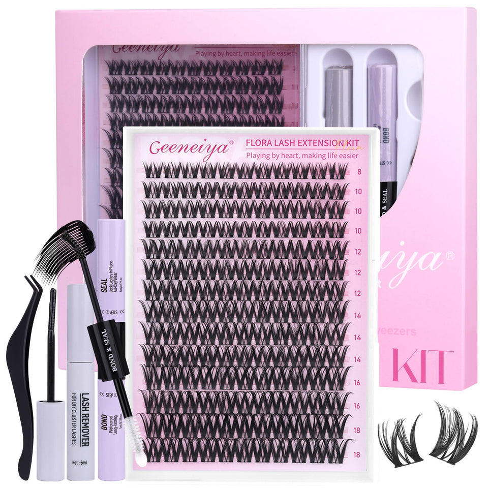 Geeneiya front packaging showing full FLORA kit and benefits