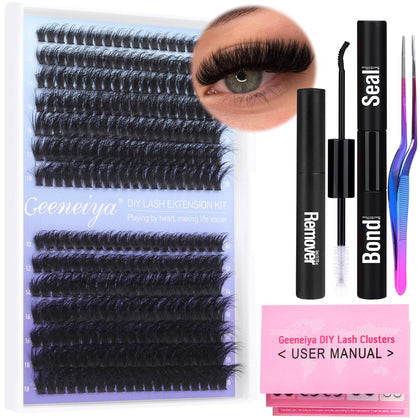 Geeneiya front packaging showing full kit and salon-ready contents