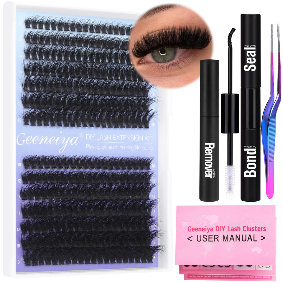Geeneiya front packaging showing full kit and salon-ready contents