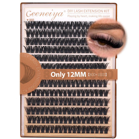 Geeneiya front packaging showing 12mm clusters and densities for quick selection