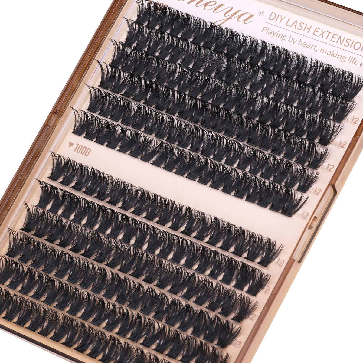 Geeneiya storage tray with clusters emphasizing reuse and organized refills