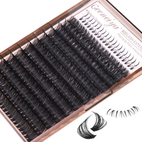 Geeneiya wispy finish on model showing lifted, natural effect