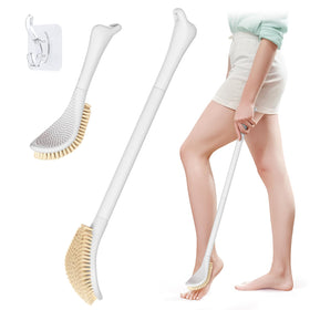 GEENOA front view of packaged foot brush showing presentation and benefit of ready gifting