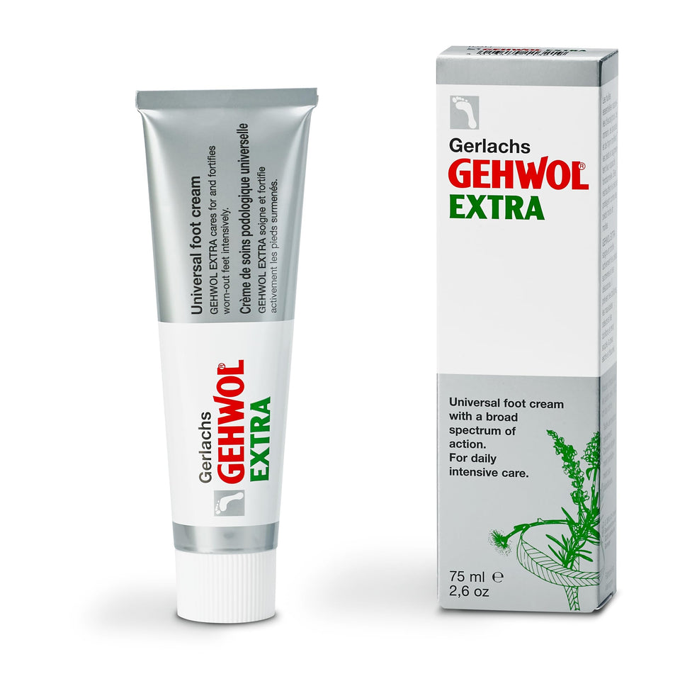 GEHWOL front tube showing label and size for easy identification and portability