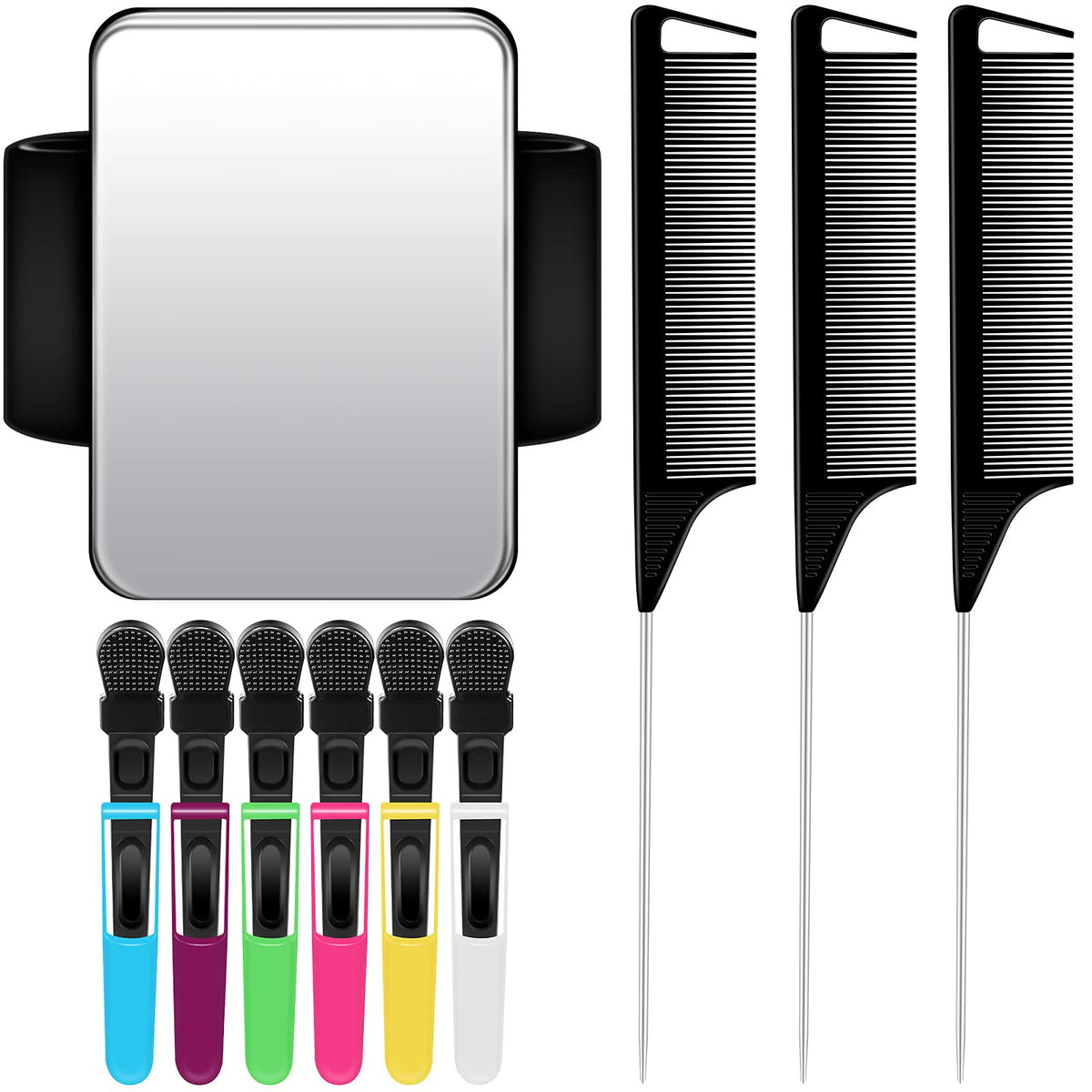 Geiserailie wristband and tools front view showing organized styling set benefit