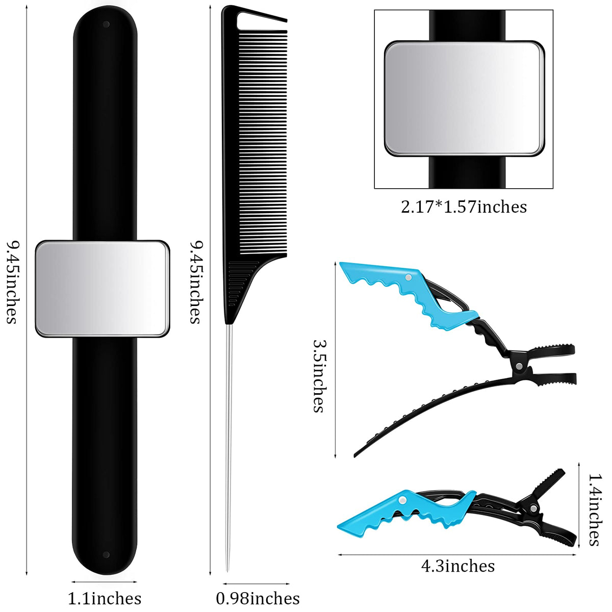 Geiserailie wristband magnet close-up holding pins for faster styling
