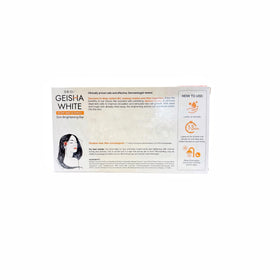 Geisha White ingredients close-up highlighting kojic acid and papaya extract benefits