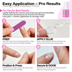 GEL PARTY 8ml bottle beside a coin to show compact size and portability for touch-ups