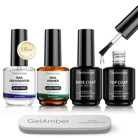 GELAMBER front packaging showing 4-piece prep kit for neat application