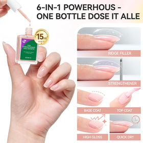 gelike ec brush and cap detail for precise, streak-free application