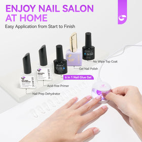 gelike ec being used by nail technician showing salon‑grade efficiency advantage