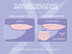 Gelish Foundation Flex gel texture close-up highlighting smooth finish