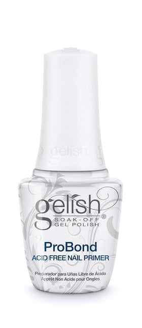Gelish ProBond front packaging showing bottle and label for professional adhesion benefits