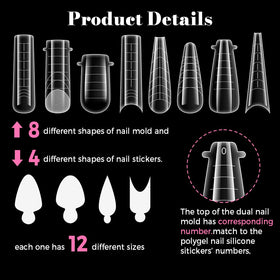 GELLAKTIK cured nail extensions polished for salon-quality finish