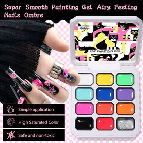 GELLAKTIK brush and gel texture demonstrating smooth application