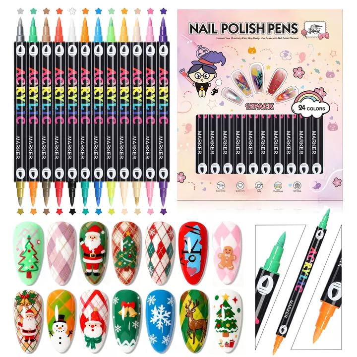 GELLAKTIK front packaging showing 12 dual-ended pens and case, convenient storage