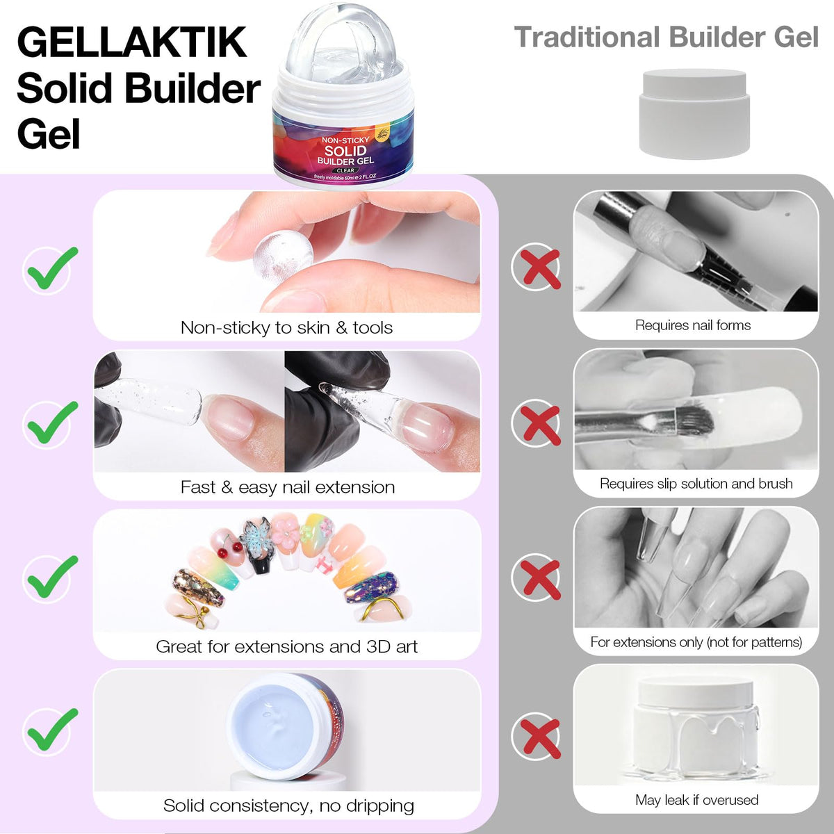 GELLAKTIK lifestyle hand model showcasing salon-quality nail art