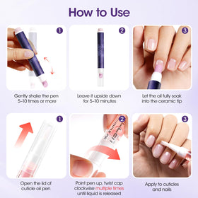 GELLEN aftercare polished nails showing improved shine and conditioned cuticles