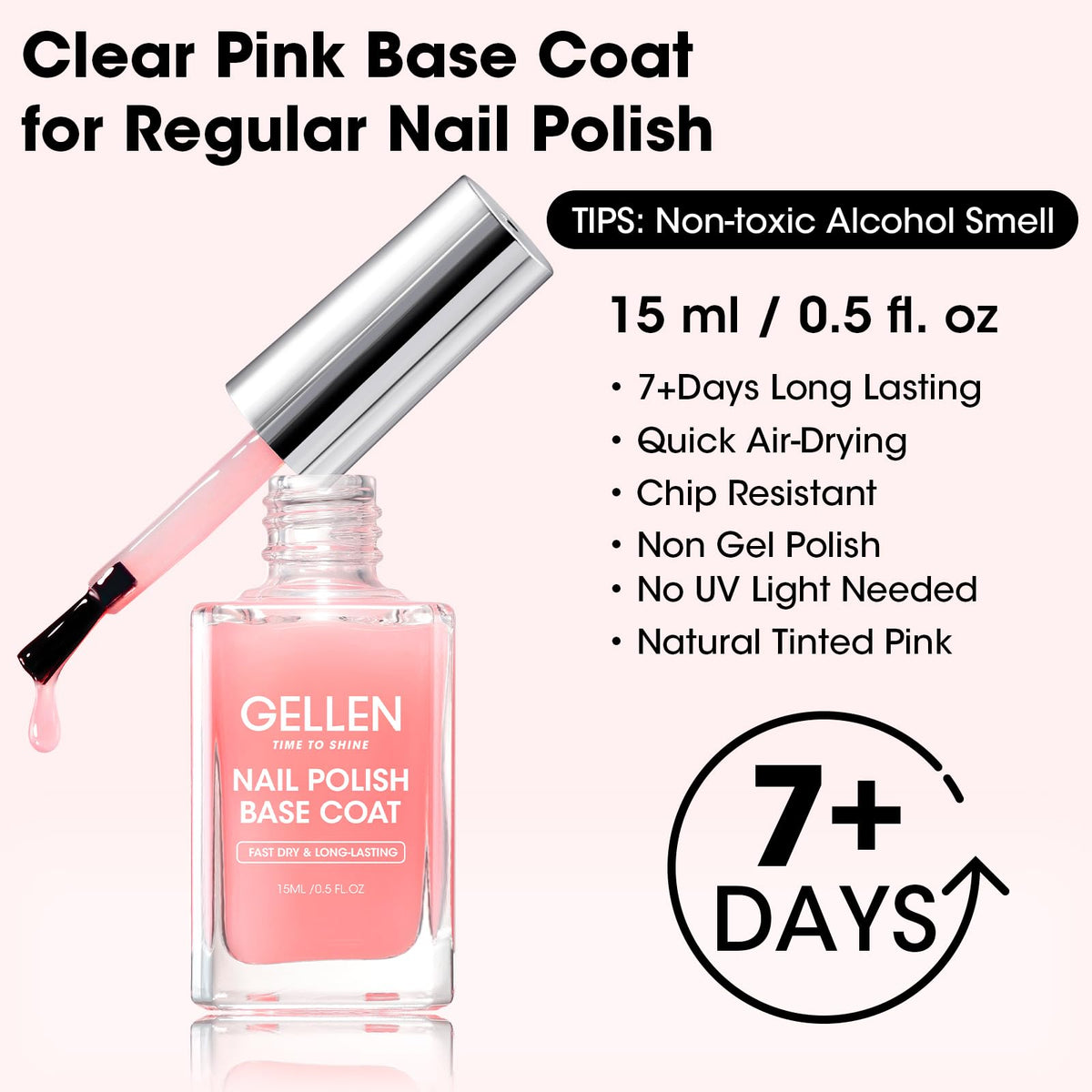 GELLEN brush closeup demonstrating smooth, self-leveling application