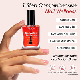 GELLEN cap and label showing product name and quick-use instructions benefit