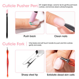 GELLEN clippers and brush for neat trimming and clean nails
