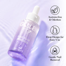 GELLEN dropper application into nail gap, precise hygiene and controlled dosing