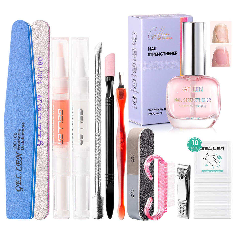 GELLEN front packaging showing full kit and benefits