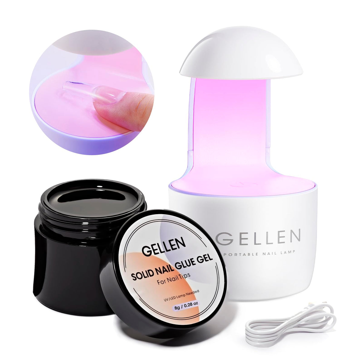 GELLEN front packaging shows kit contents and quick benefits