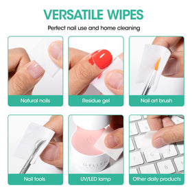 GELLEN opened sealed wrapper showing saturated pad and long-lasting moisture