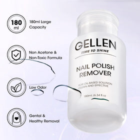 GELLEN pump dispenser close-up for controlled dispensing