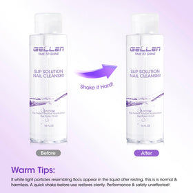 GELLEN bottle in salon setup illustrating professional, time-saving use