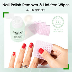 GELLEN size comparison in hand showing compact travel convenience