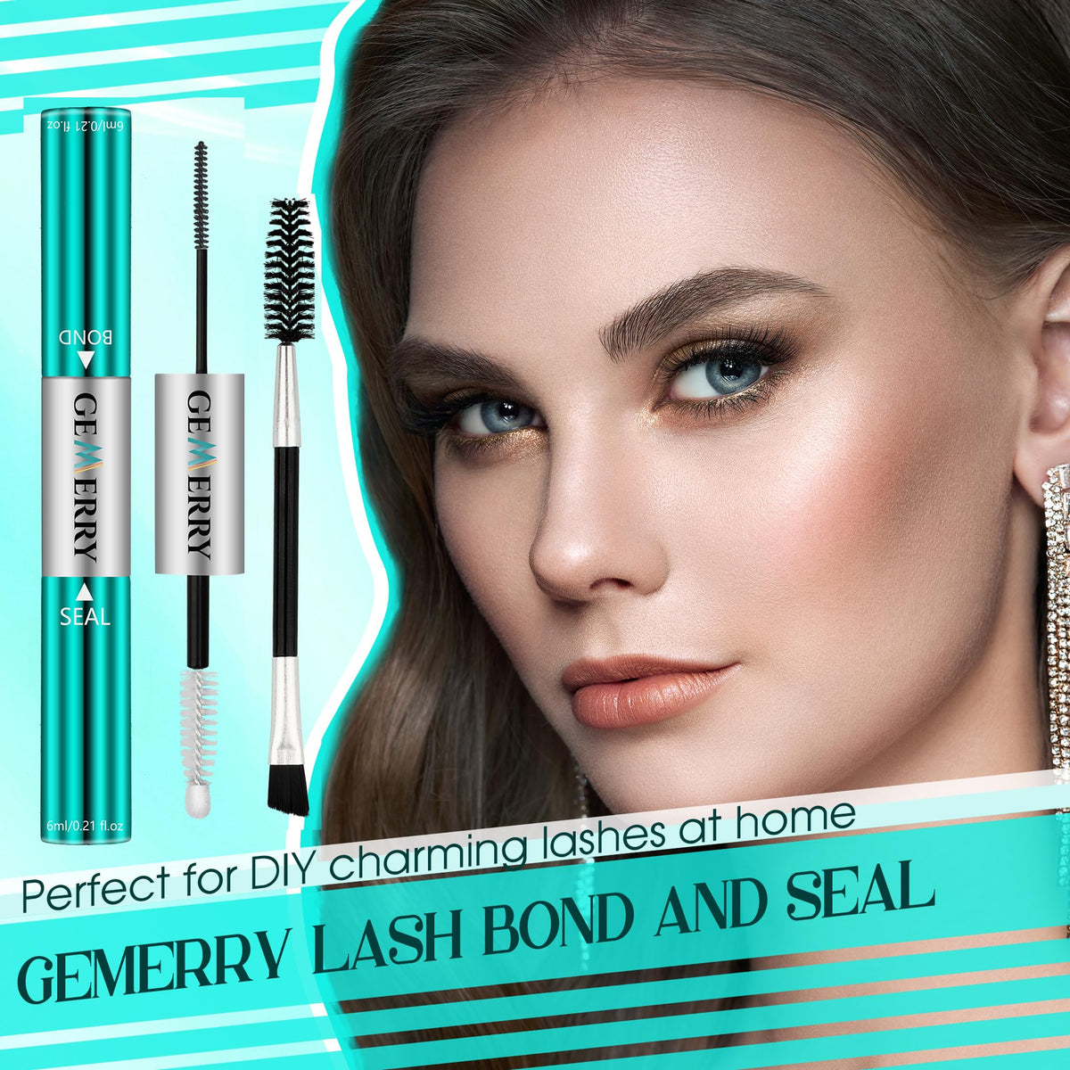 GEMERRY dual-ended view highlighting both bond brush and seal tip benefit