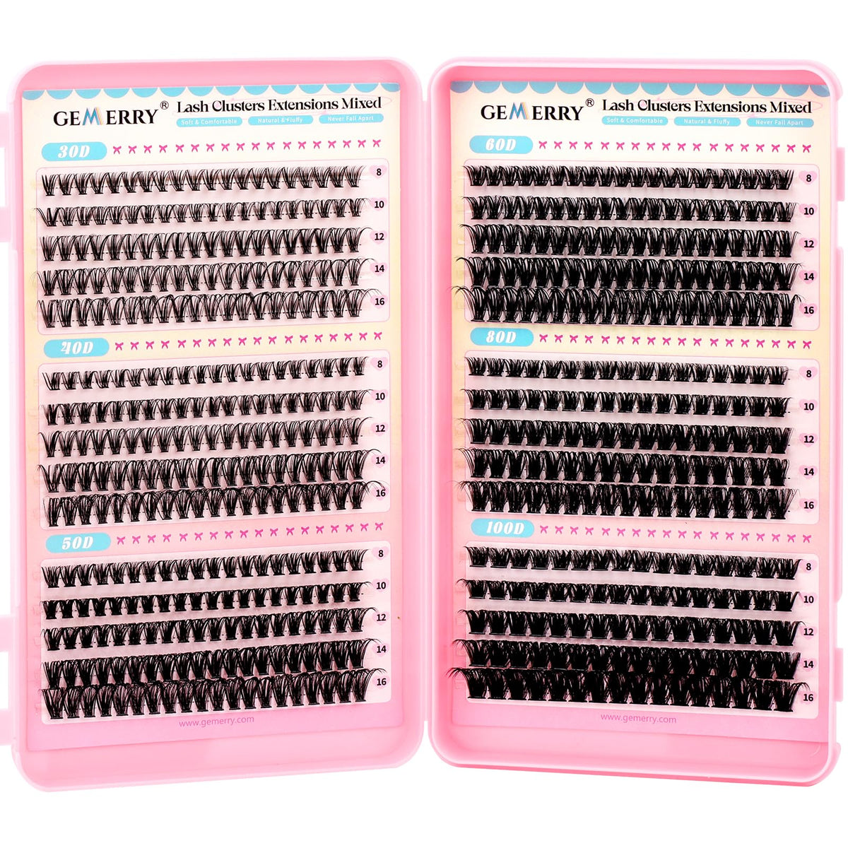GEMERRY front packaging showing full 565-piece kit and variety benefit