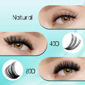 GEMERRY layout of mixed 10–18mm lash lengths for customizable volume