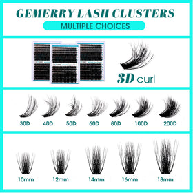 GEMERRY lashes worn by model for a natural daytime boost, comfortable look