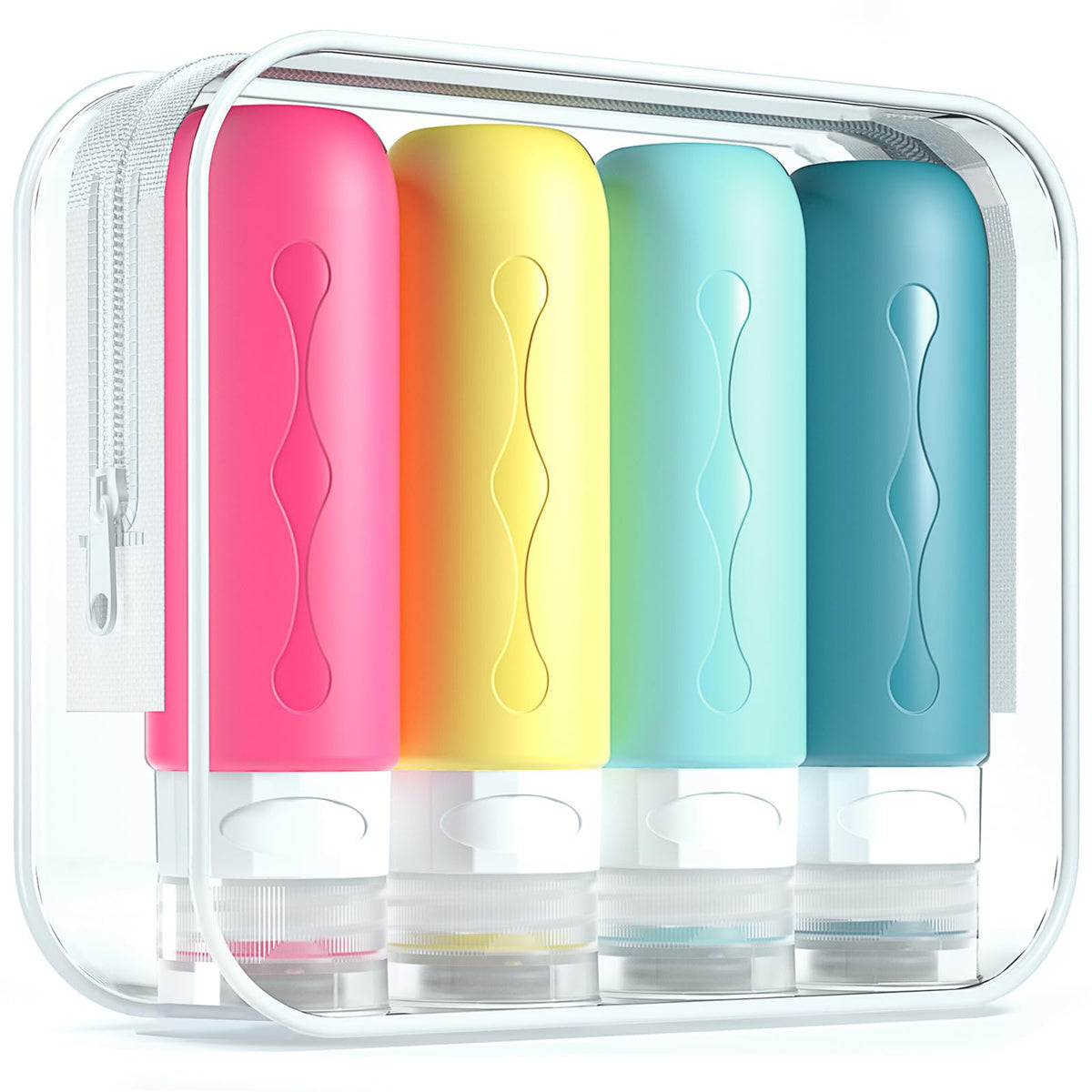 Gemice front packaging in clear bag showing TSA visibility and compact storage benefit