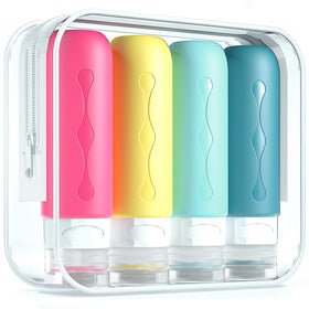 Gemice front packaging in clear bag showing TSA visibility and compact storage benefit