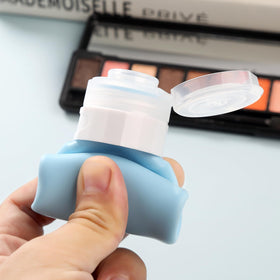 Gemice cap and label detail showing secure seal and easy product identification