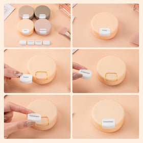 Gemice magnetic labels displayed for quick re-labeling benefit